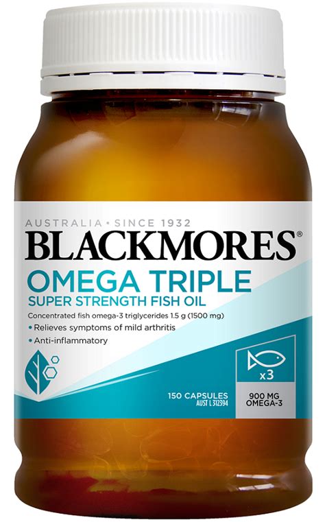 ebay blackmores omega triple|Blackmores Omega Triple Super Strength Fish Oil Omega.